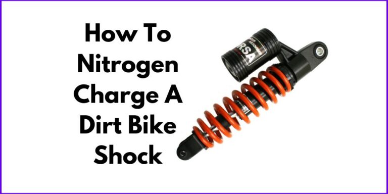 How To Nitrogen Charge A Dirt Bike Shock