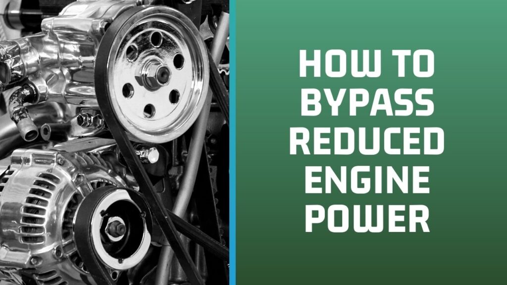 How To Bypass Reduced Engine Power in 3 STEPS! - Shock Absorber Pro