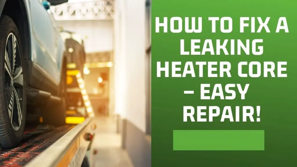 How To Fix A Leaking Heater Core Easy Repair! Shock Absorber Pro