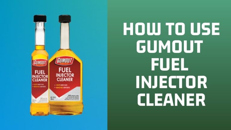 How to Use Gumout Fuel Injector Cleaner GUIDE 101