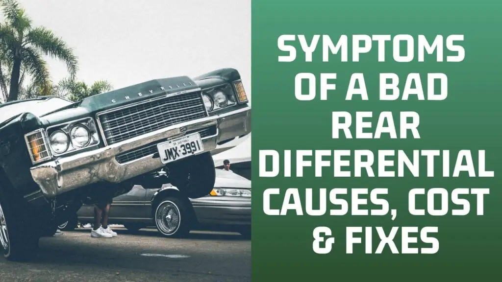 Symptoms of A Bad Rear Differential Causes, Cost & Fixes Shock