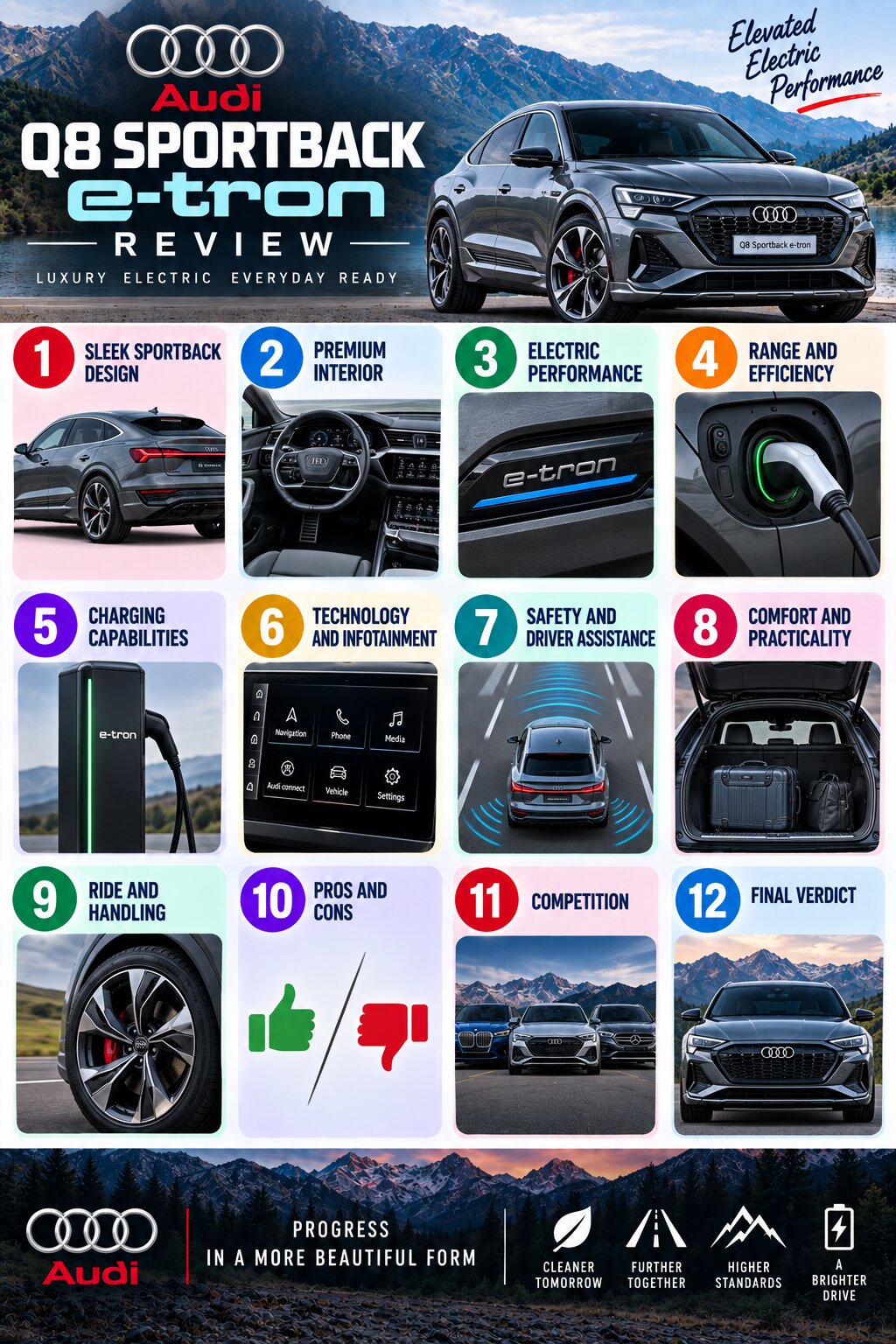 Audi Q8 Sportback e-tron Review: Real-World Ownership