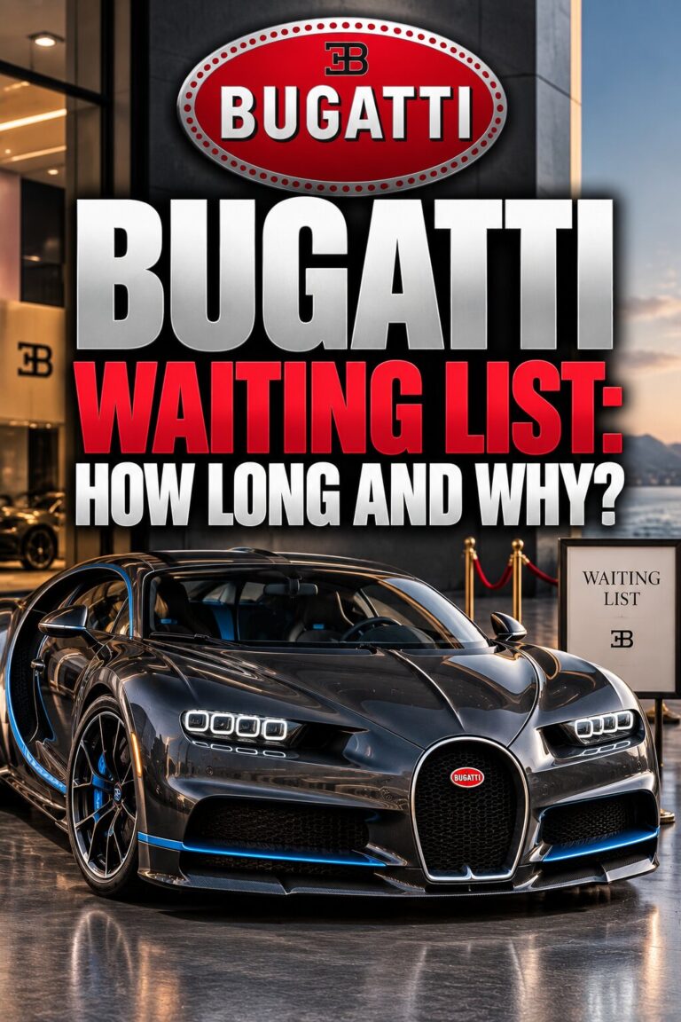 Bugatti Waiting List: How Long and Why So Late?
