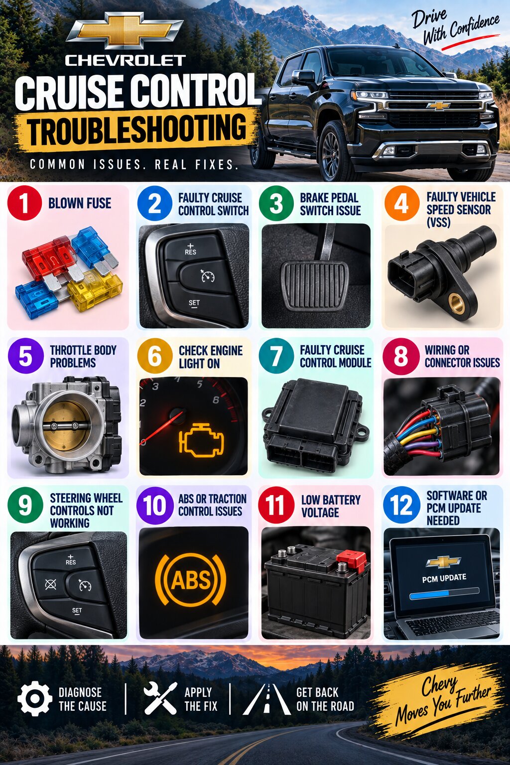 Chevy Cruise Control Troubleshooting