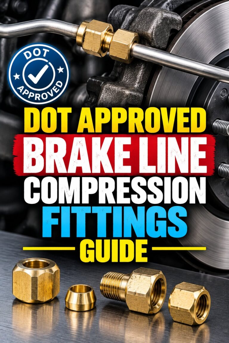DOT Approved Brake Line Compression Fittings