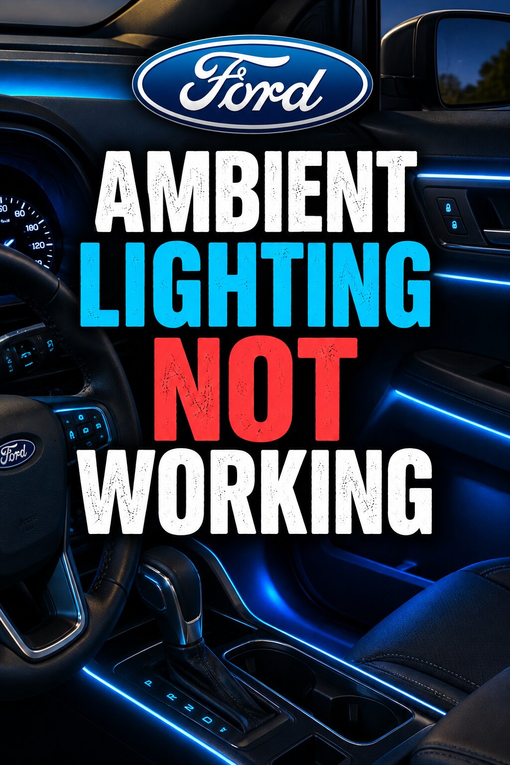 Ford Ambient Lighting Not Working