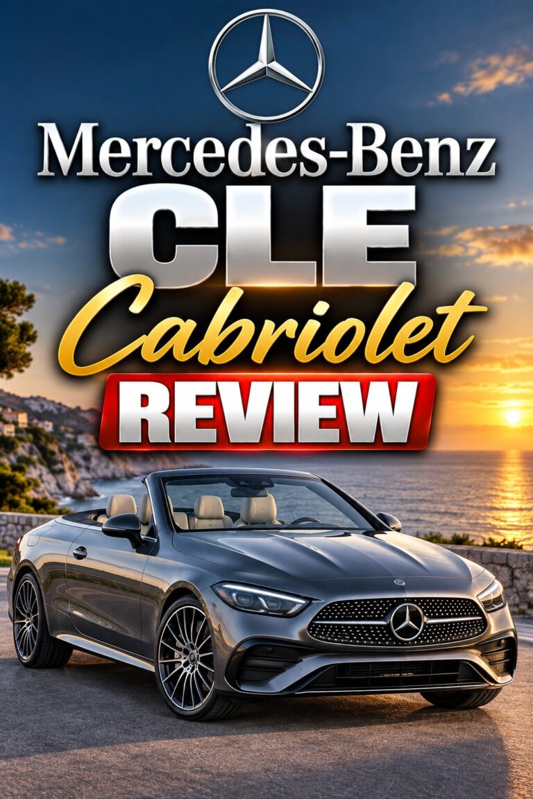 Mercedes-Benz CLE Cabriolet Review: Open-Top Cruising Done Right