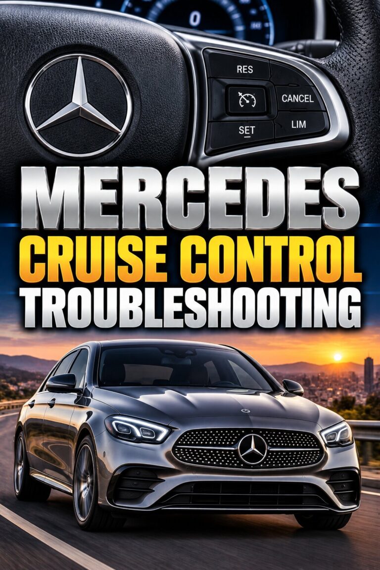 Mercedes Cruise Control Troubleshooting: Model-Specific Solutions