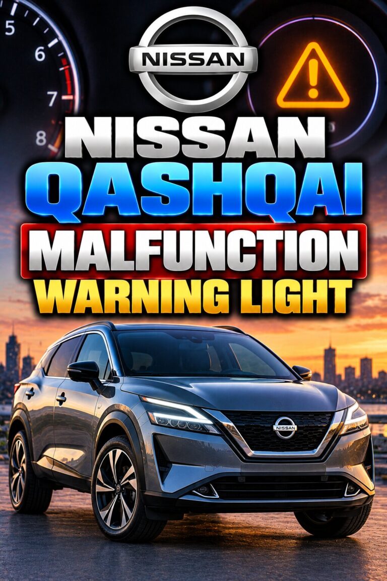 Nissan Qashqai Malfunction Warning Light Orange Causes and Fixes
