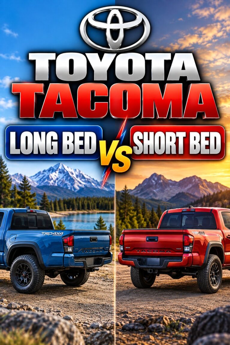 Toyota Tacoma Long Bed vs Short Bed: Which One To Choose?