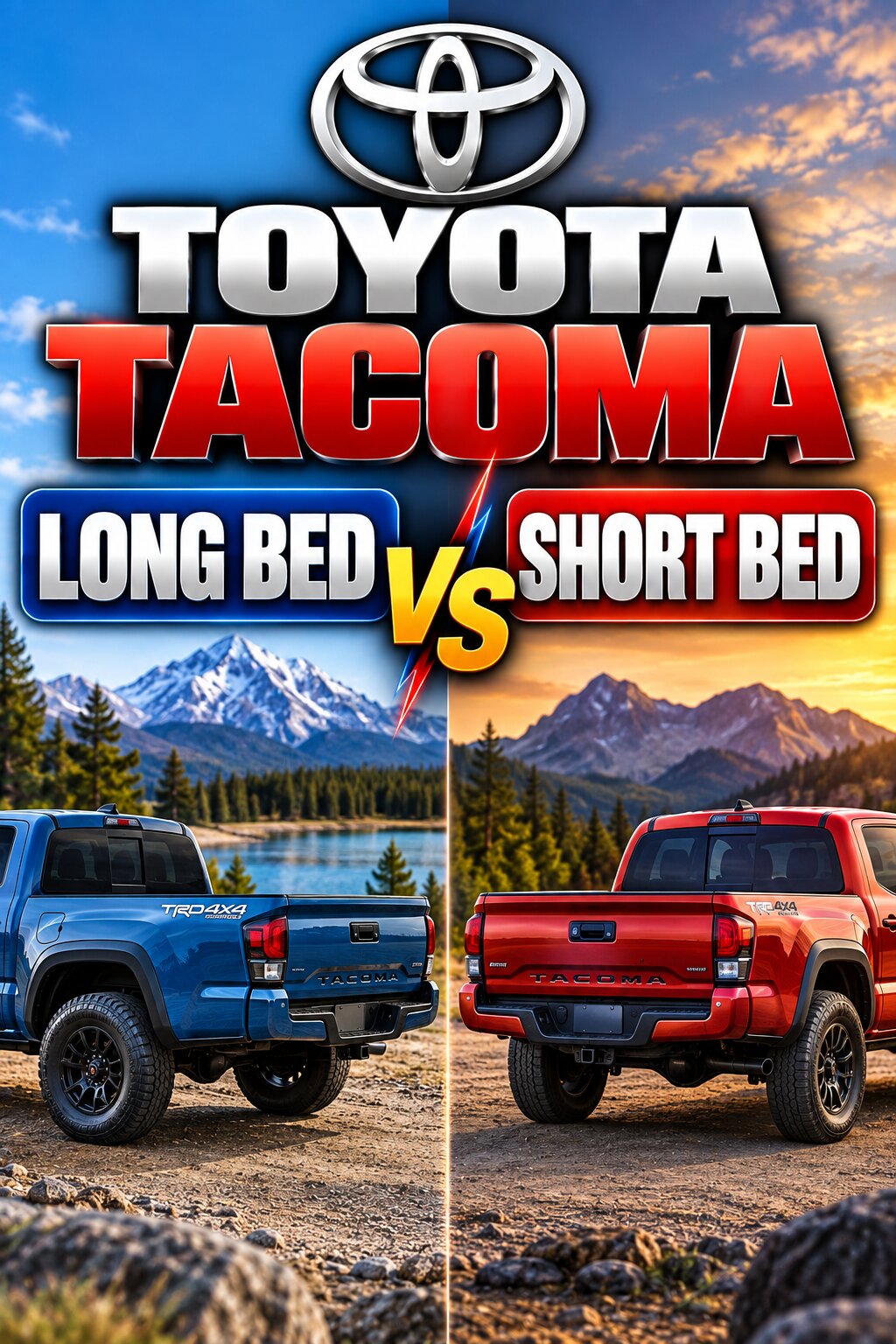 Toyota Tacoma Long Bed vs Short Bed: Which One To Choose?