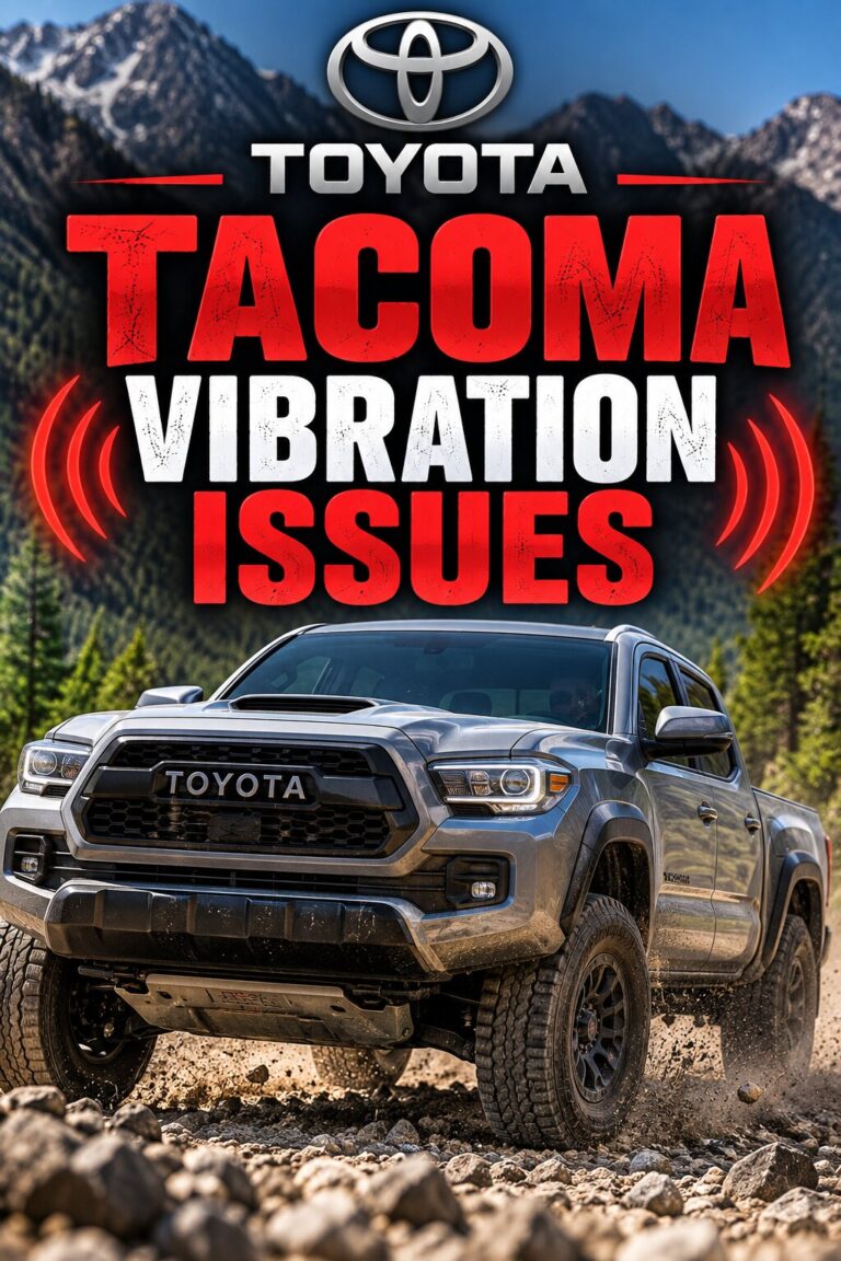 Toyota Tacoma Vibration Issues