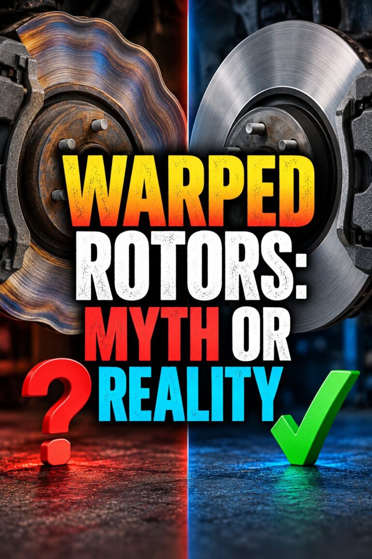 Warped Rotors: Can It Happen? Myth or Reality