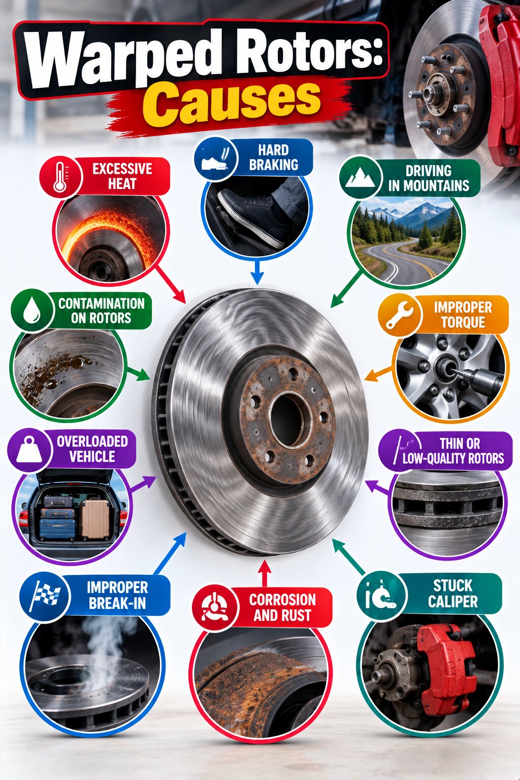 Warped Rotors Causes