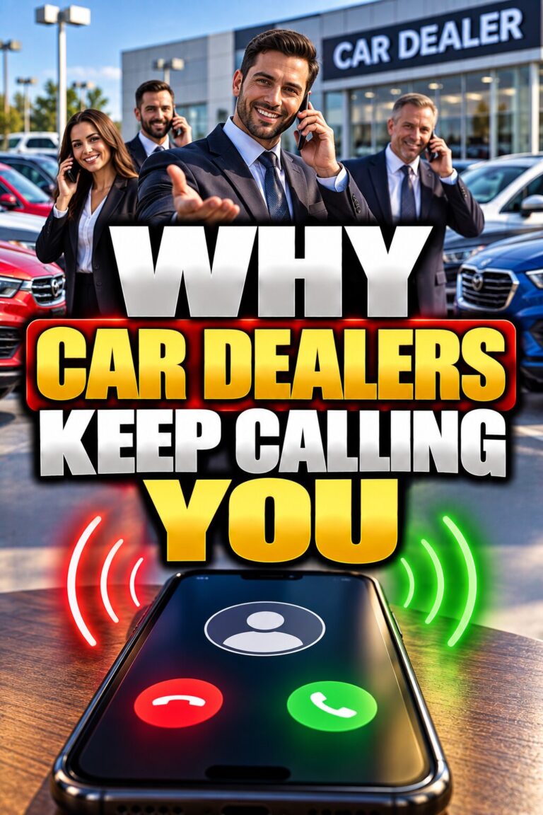 Why Car Dealers Keep Calling You